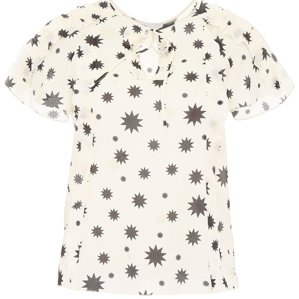 *In Season* Red Valentino Stars And Shadows Print